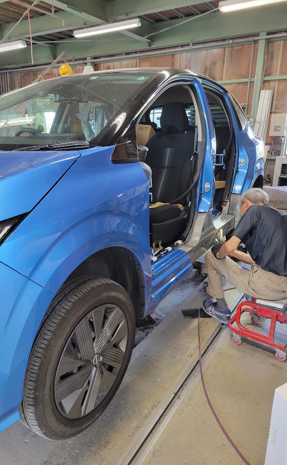 サイドシルステップ交換